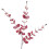 Leaf 80cm Pink Eucalyptus Foliage Stem 1