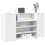 VidaXL vidaXL Reception Desk White 180x50x103.5 cm Engineered Wood 1