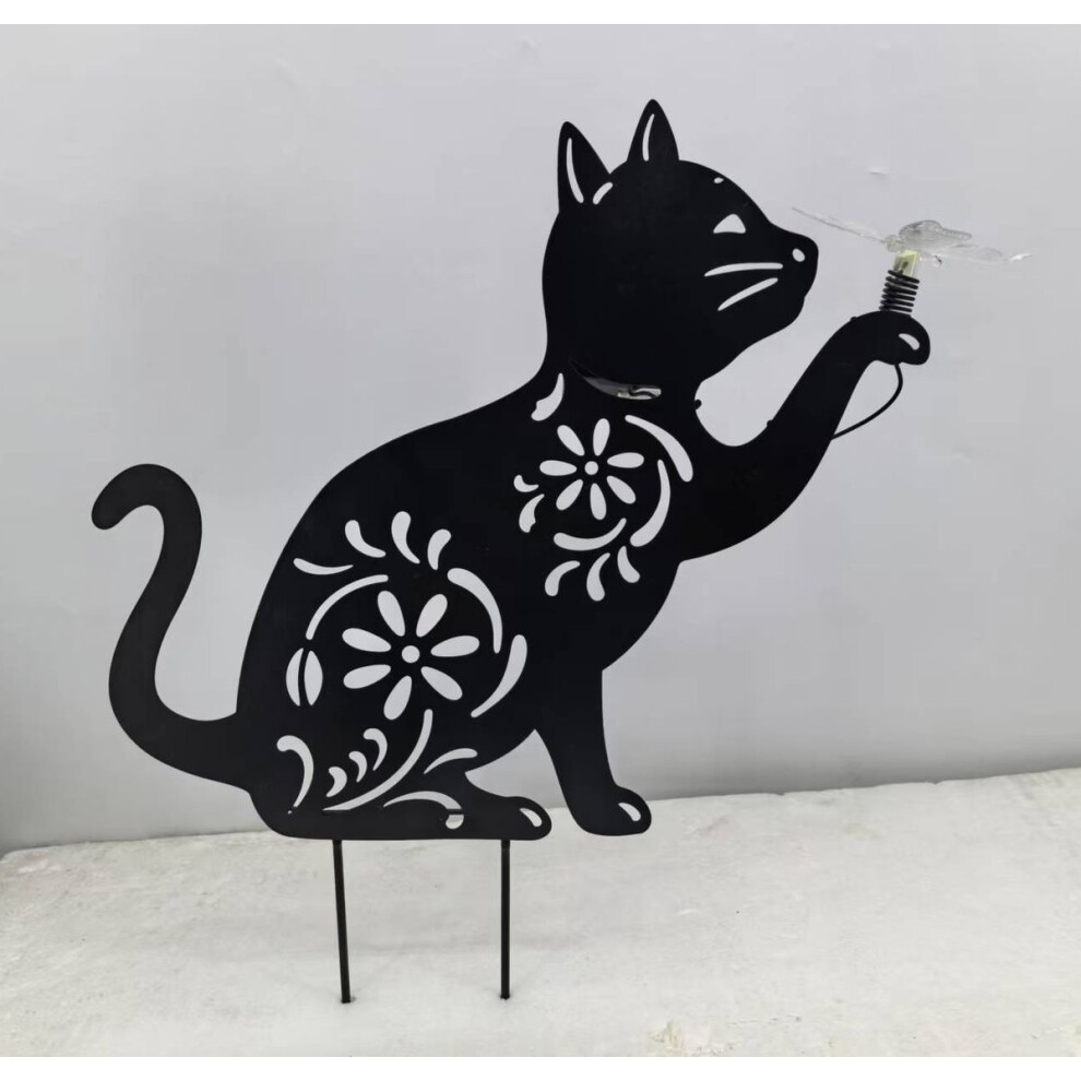 Avilo Light Cat Design Solar Stake