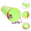 VidaXL Children Play Tunnel with 250 Balls Green 175 cm Polyester 1