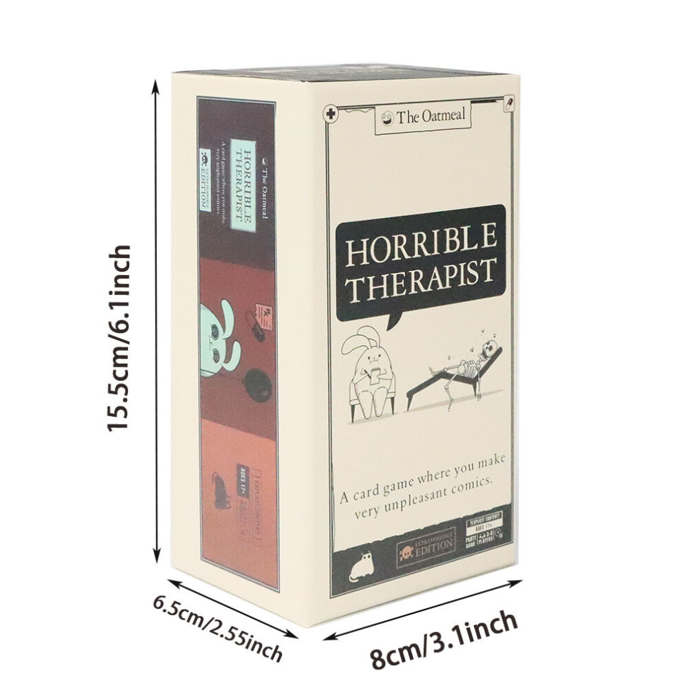 Horrible Friends Therapist Family Gatherings Interest Tabletop Card Games