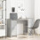 VidaXL vidaXL Desk Concrete Grey 120x42x76 cm Engineered Wood 1