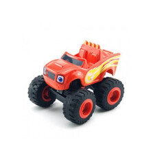 (Red) The Blaze And Monster Machines Truck Speed Toy With Crusher Pickle For Gift Kids
