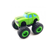 (Green) The Blaze And Monster Machines Truck Speed Toy With Crusher Pickle For Gift Kids