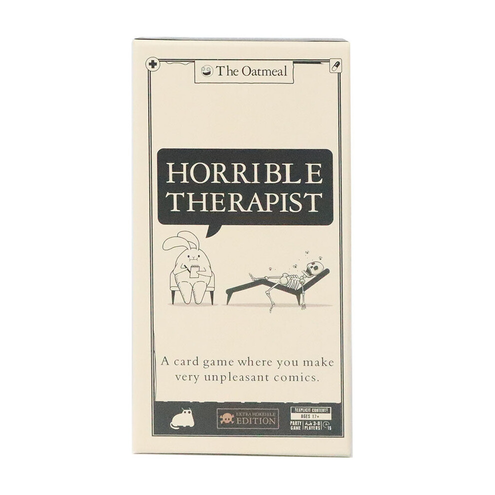 Horrible Therapist Friends Family Gatherings Interest Card Games Tabletop