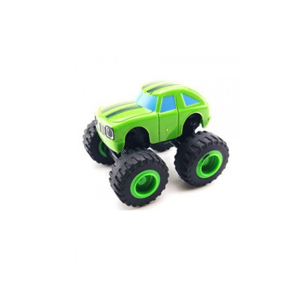 (Green) And Blaze The Monster Machines Truck Speed Toy With Crusher Pickle Kids Gift For