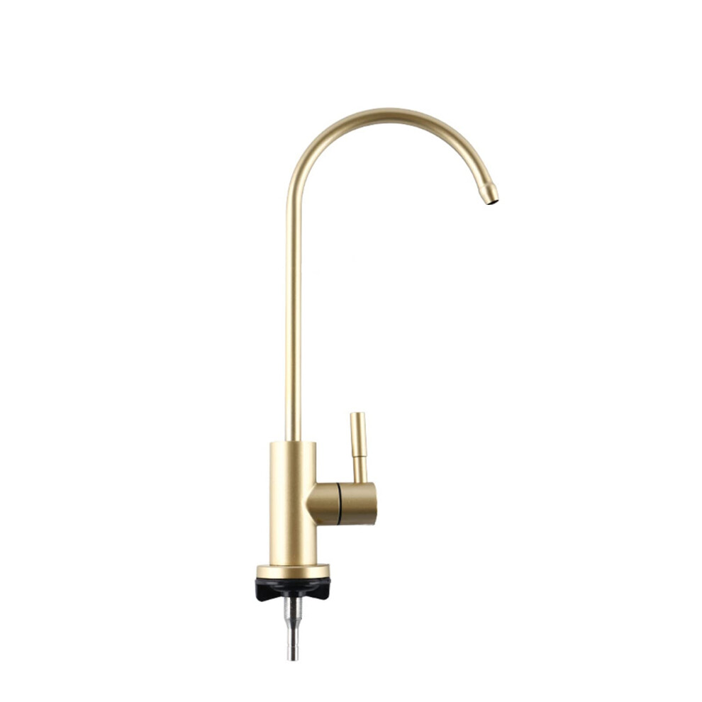 Kitchen Faucets, Drinking Water Faucet Golden Single Cold Sink Water Filter Faucet,Reverse Osmosis Kitchen Faucet 6493810927423