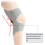 Knee Assistive Device, Knee Booster, Knee Booster Brace Joint Support Spring Stabilizer, for Climbing and Squatting 2