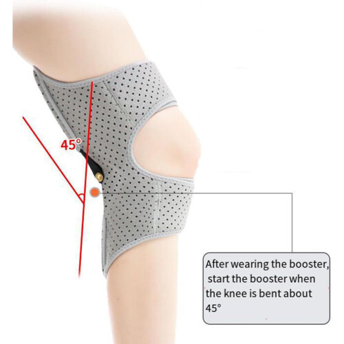 Knee Assistive Device, Knee Booster, Knee Booster Brace Joint Support Spring Stabilizer, for Climbing and Squatting 1