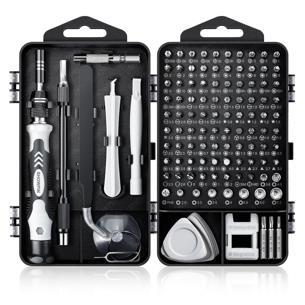 120 In 1 Precision Screwdriver Kit Â Magnetic Repair Tool Set For Electronics, Laptop, Iphone, Pc, Gaming Console, Watch & Eyeglass Repair 6493810799037