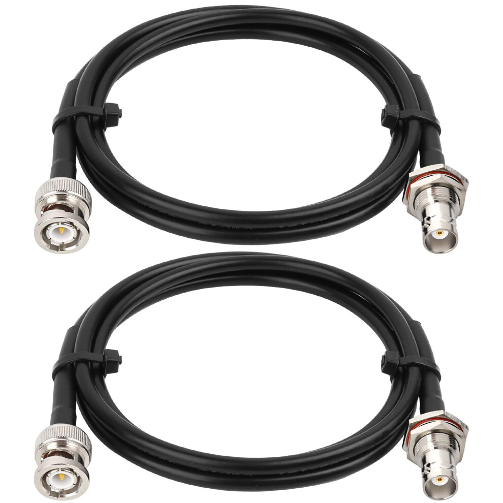 2 Pcs Bnc Cable Low Loss For Cb Radio Vhf Ham Radio 5Ft Refï¼Vcy 6493810799884