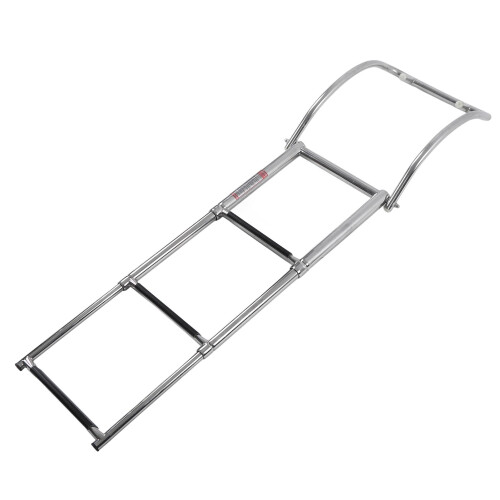 3 Step Pontoon Boat Ladder Stainless Steel Heavy 2