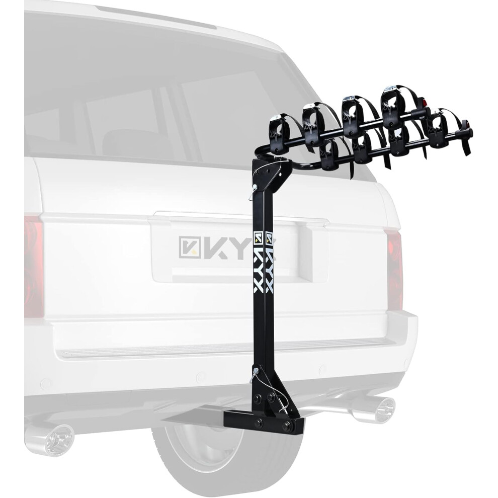 4 Bikes Car Rack, Bicycle Hitch Mount Racks for SUV Truck Vans with 2 inch Hitch Receiver