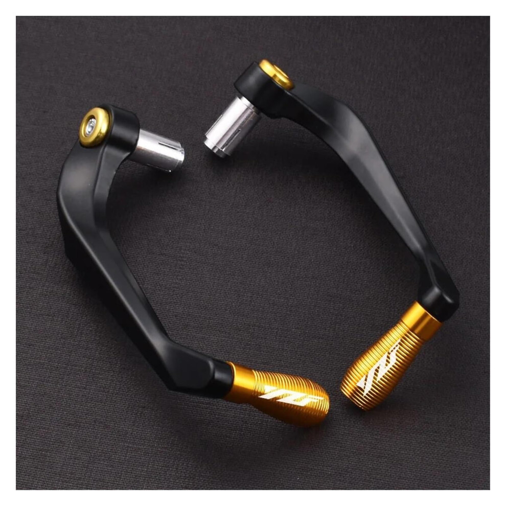 Motorcycle Handlebar Grips Guard Brake Clutch Levers Protector For Yzf R1 R3 R6 R15 R125 R25 Accessories(Gold) Gold 6493810929236