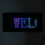 Programmable RGB LED Car Sign 19x9cm USB 12-24V Waterproof 9