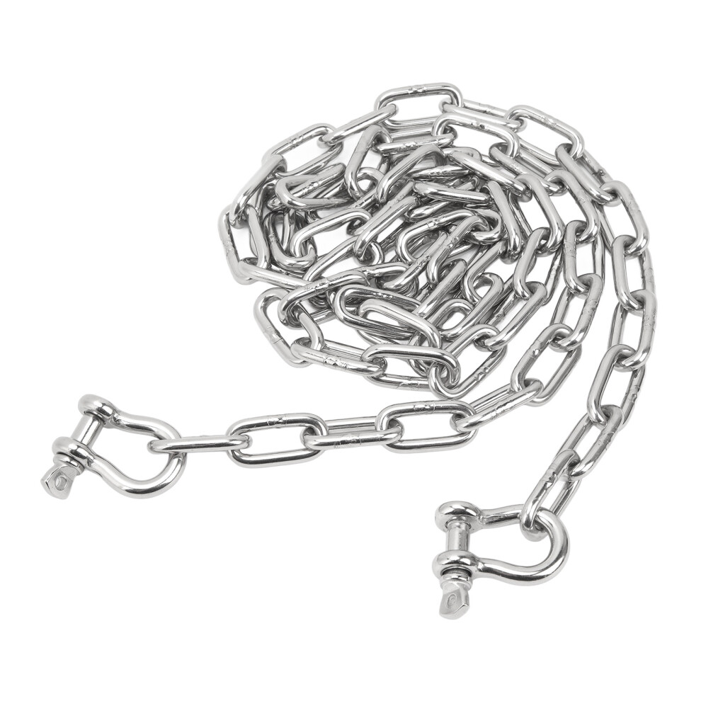 6.6Ft Anchor Lead Chain Marine 316 Stainless Steel 9121376826689