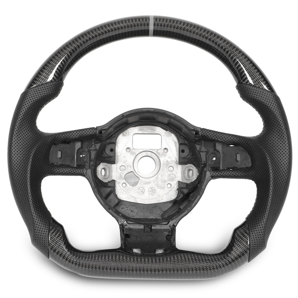 Custom Carbon Fiber Steering Wheel Perforated 9121376827020