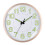 12in Silent Quartz Wall Clock Rose Gold Luminous 3
