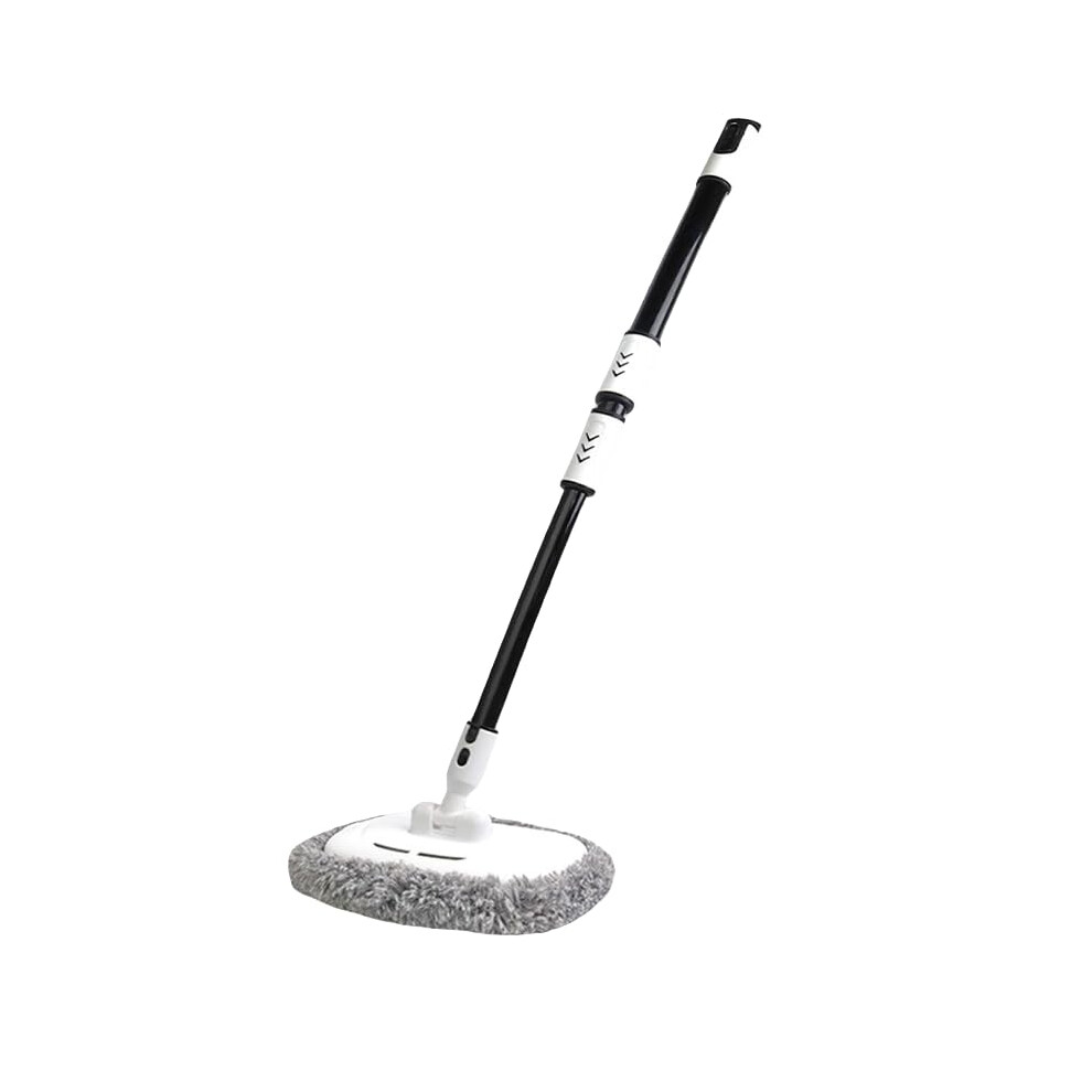 Retractable Threebar Car Wash Cleaning Mop( White) Black/White 6493810801143