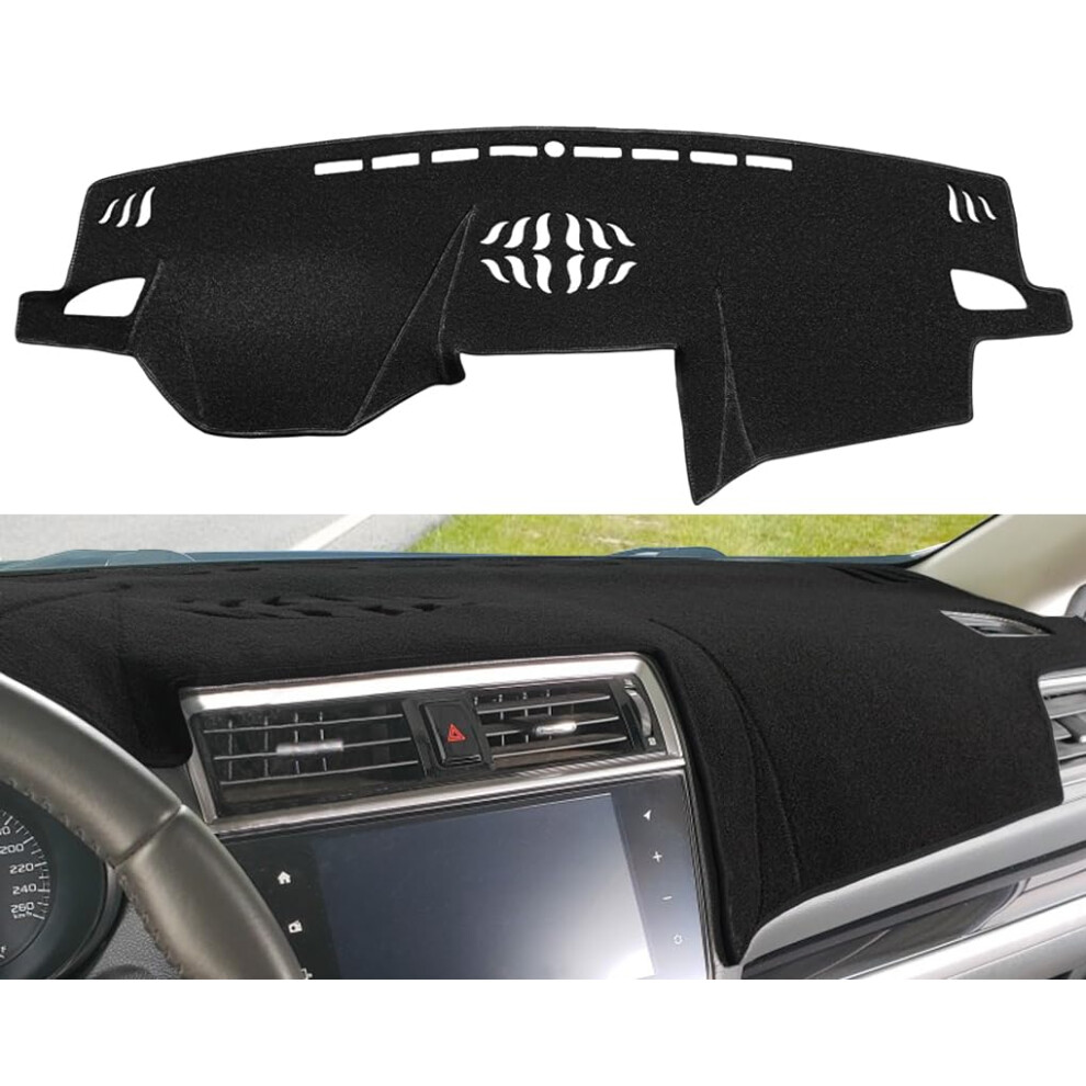 Dashboard Cover Dash Cover Mat Pad Custom Fit For Subaru Outback Legacy 2015 2016 2017 2018 2019 (1519 ) Z06 Black 6493810930270