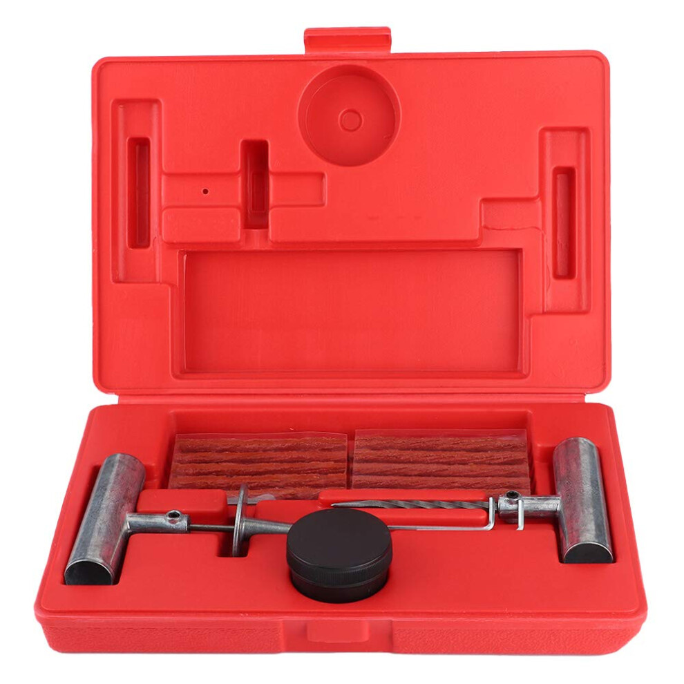 Tire Repair Kit With Plugs,Tyre Repair Plug,Tubeless Tyre Puncture Plug Repairing Tool Flexible Tire Repair Kit For Trucks Automobiles Wheel 6493810930140