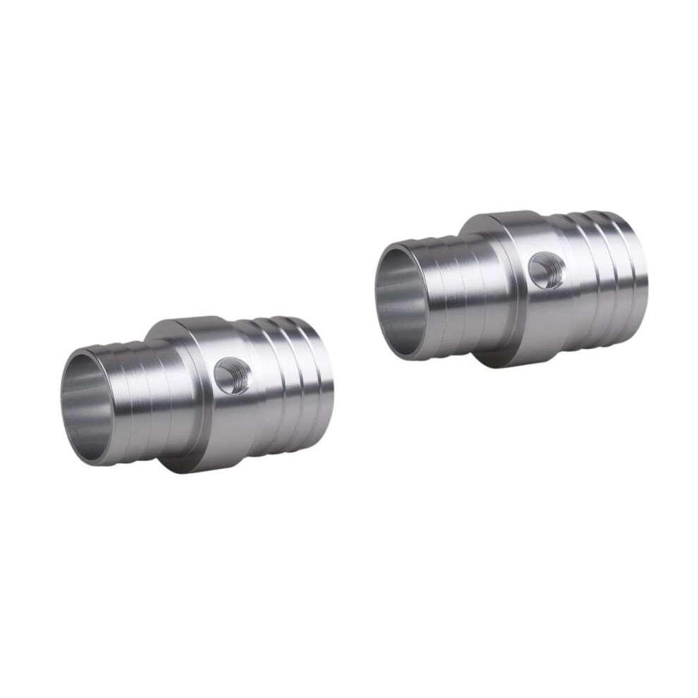 2Pcs Cooling Hose Connector Heater Flexible Radiator Hoses Steam Tube Adapter 6493810801525