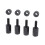4Pcs Seat Lift Mount Kits 2 Inch Black Reliable 5