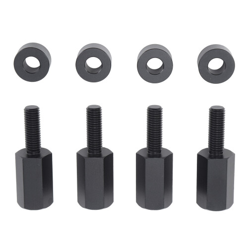 4Pcs Seat Lift Mount Kits 2 Inch Black Reliable