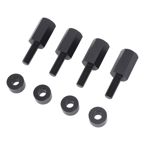 4Pcs Seat Lift Mount Kits 2 Inch Black Reliable 2