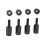 4Pcs Seat Lift Mount Kits 2 Inch Black Reliable 8