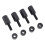 4Pcs Seat Lift Mount Kits 2 Inch Black Reliable 2
