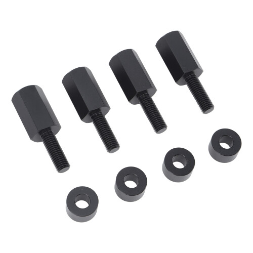 4Pcs Seat Lift Mount Kits 2 Inch Black Reliable 1