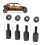 4Pcs Seat Lift Mount Kits 2 Inch Black Reliable 11