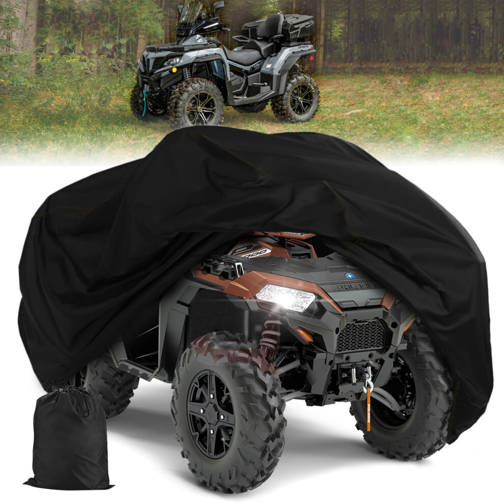 Atv Cover,Large 2Up Atv Cover Xl 4 Wheeler Quad Outdoor Protection 420D 6493810866548