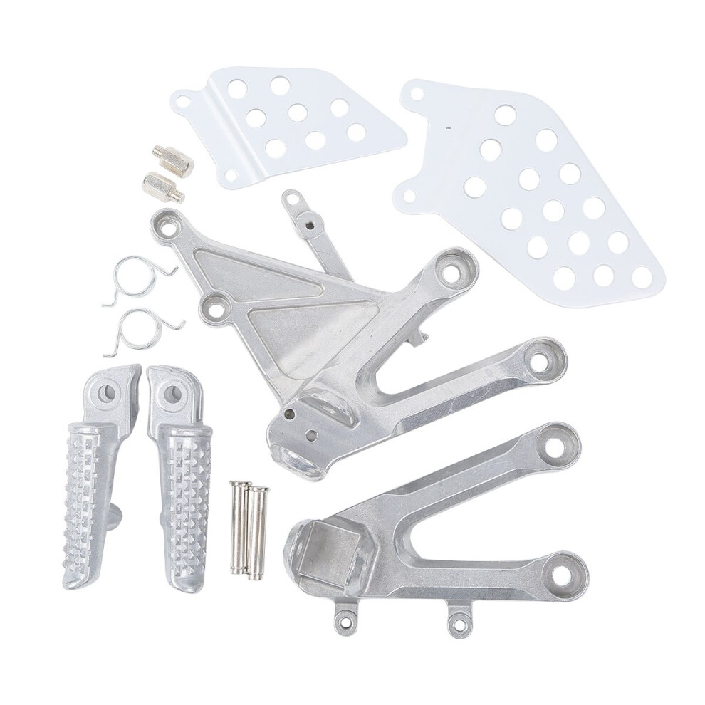 Front Foot Pegs Footrest Bracket Set Fit For Honda Cbr1000rr 20042007 6493810802584