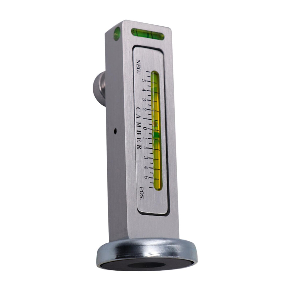Gauge Tool Castor,Wheel Gauge Camber Gauge,Camber Castor Strut Wheel Alignment Tool For Tire Repair,Truck Car Rv, Silver 6493810867576