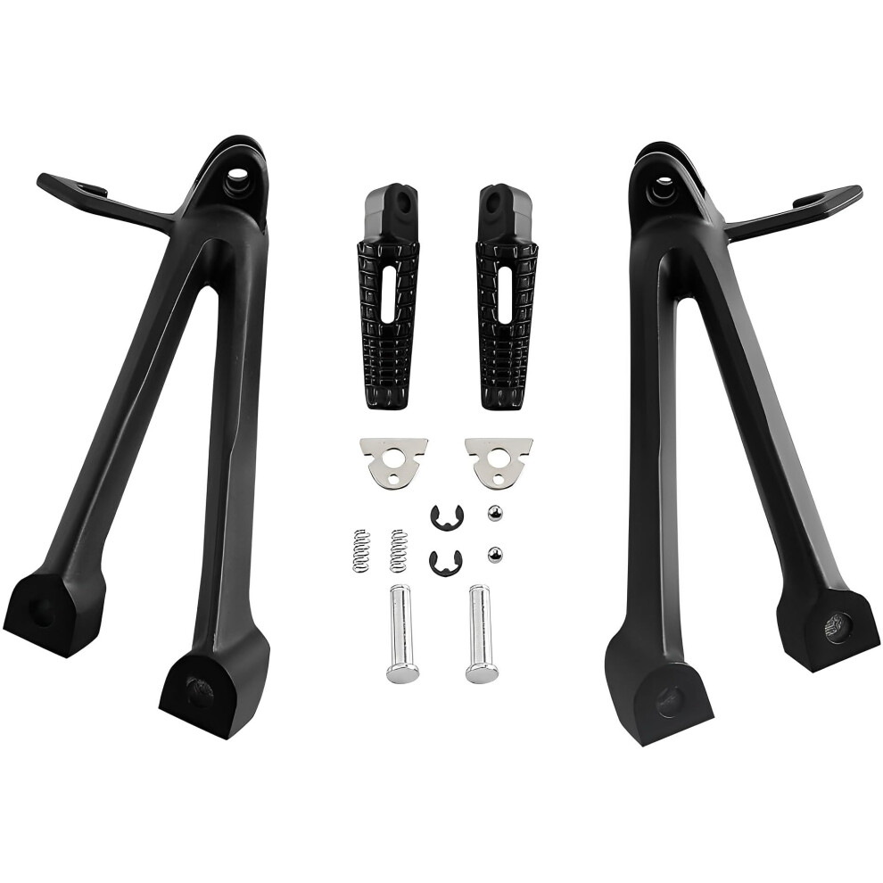 Rear Foot Pegs Brackets Set Fits For Suzuki Gsxr600/Gsxr750 20062007 K6 K7 6493810803826