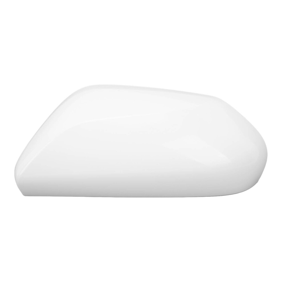 Side Mirror Cover Unpainted Rearview Outer White 9121376830570