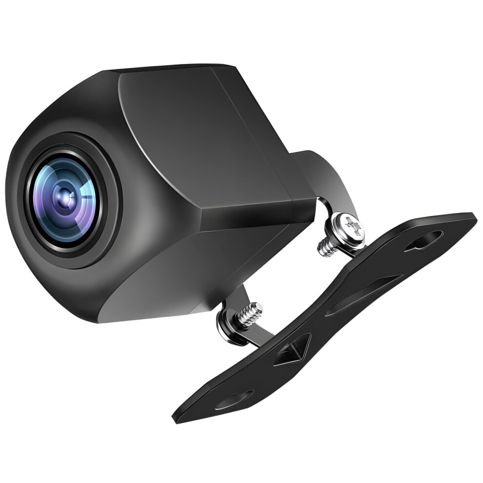 Backup Camera: 1080P Ahd Metal 170 Wide Angle License Plate Rear View Camera For Cars, Trucks, Suvs, Rvs Light 6493810804526