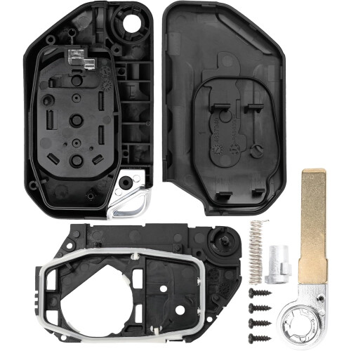 68292942AA Key Fob Shell Case Compatible with Wrangler 2018 Gladiator 1