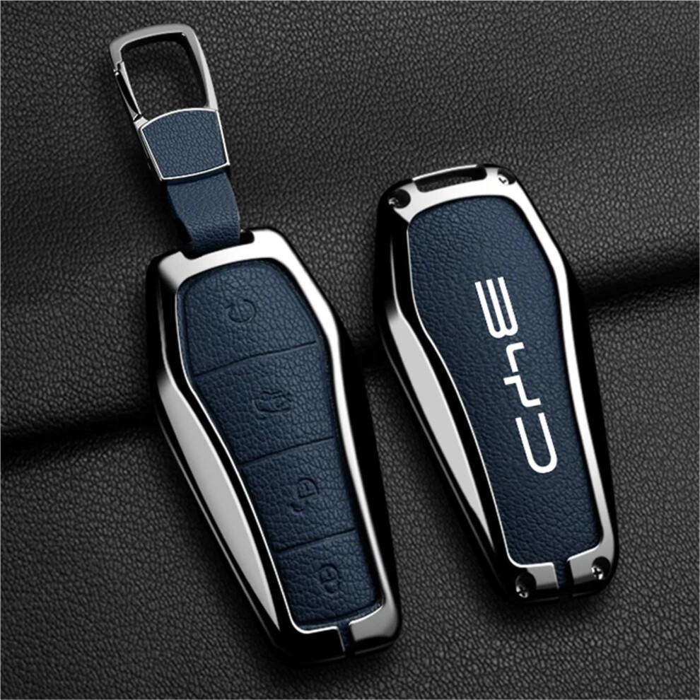 Remote Key Case Cover Compatible For Byd Atto 3 Han Ev Dolphin Lied/Tang Dm Qin Plus Song Pro Max Yuan(A 31 ) Blue 6493810934339