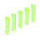 5Pcs 3 Legged Race Bands Elastic Bright Color Race 3