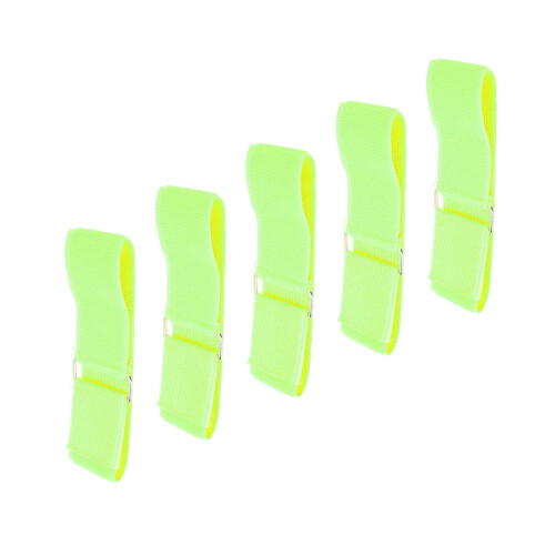 5Pcs 3 Legged Race Bands Elastic Bright Color Race 2