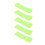 5Pcs 3 Legged Race Bands Elastic Bright Color Race 2