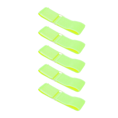 5Pcs 3 Legged Race Bands Elastic Bright Color Race 1