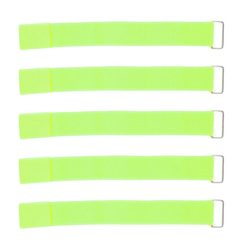 5Pcs 3 Legged Race Bands Elastic Bright Color Race