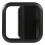 600x600mm RV Rounded Windows Black Aluminium Alloy 9