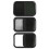 700x300mmm Rounded Sliding Windows Black Aluminum 11