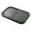 700x300mmm Rounded Sliding Windows Black Aluminum 5