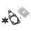 Water Pump Impeller Kit 17400 98650 Rugged Water 7